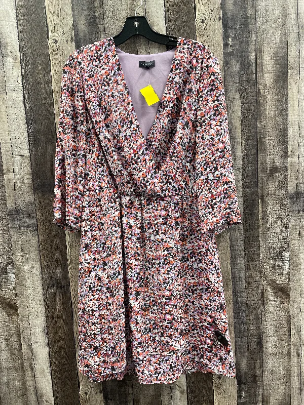 Dress Casual Midi By Limited In Multi-colored, Size: L