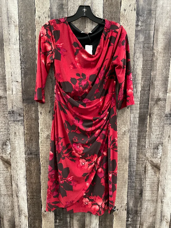 Dress Work By Cato In Floral Print, Size: S