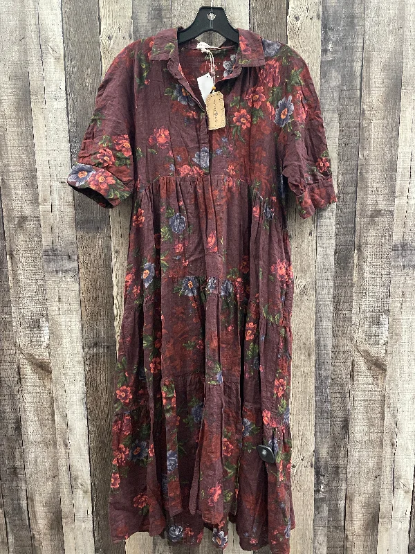 Dress Casual Maxi By Natural Life In Multi-colored, Size: M