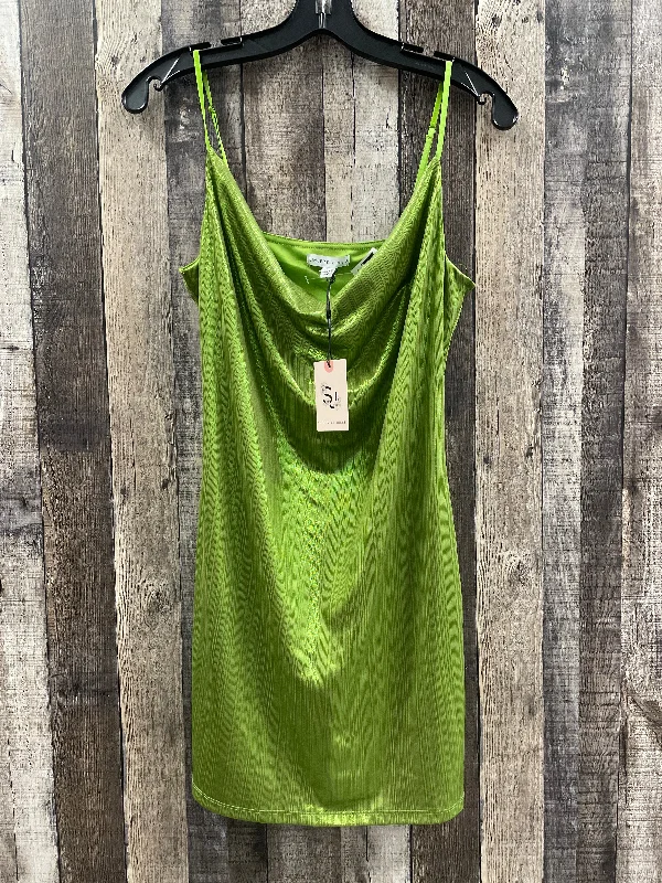 Dress Party Short By Cme In Green, Size: Xl
