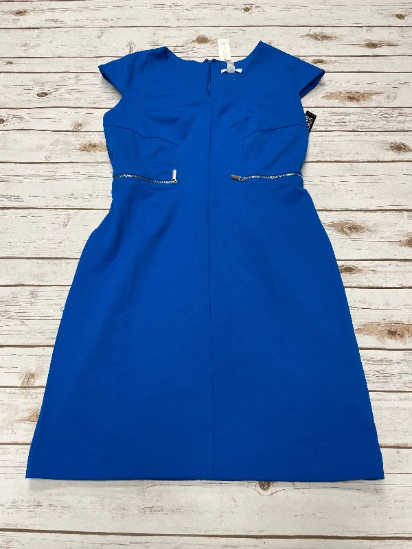 Dress Work By New York And Co In Blue, Size: L