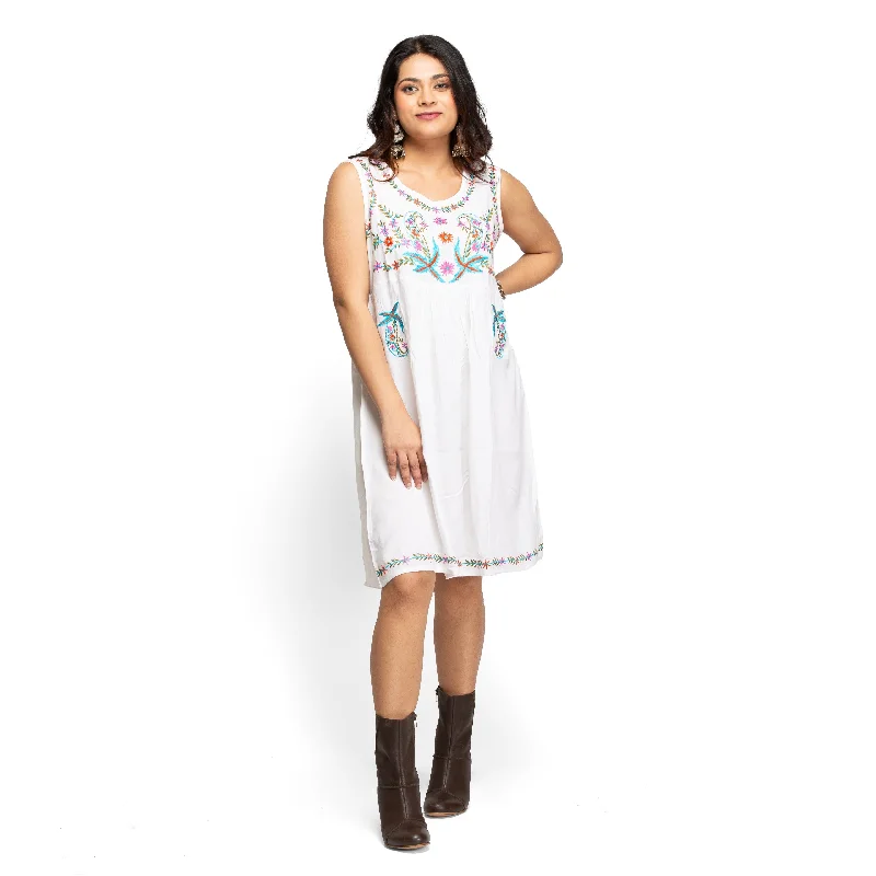 Women's embroidered dress