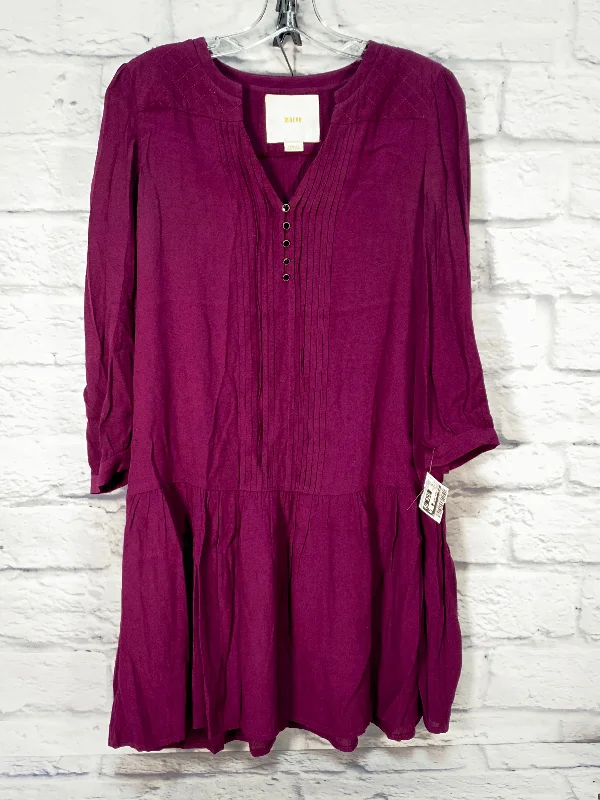 Dress Casual Short By Maeve In Purple, Size: Xs