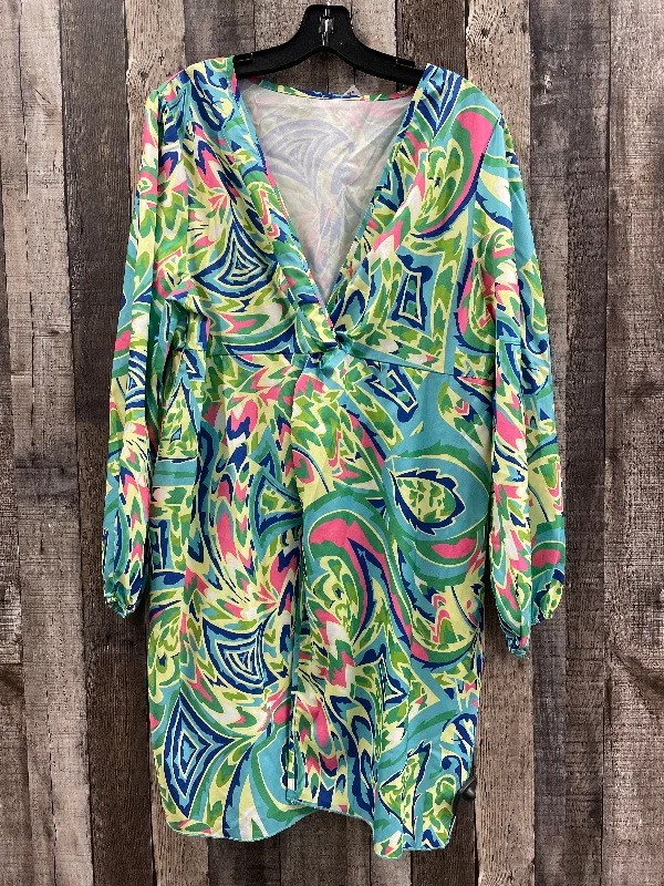 Dress Casual Short By Shein In Multi-colored, Size: 1x