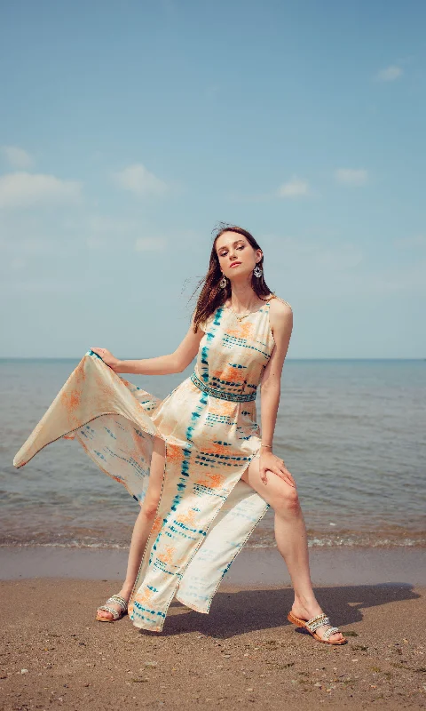 Ayla Long Dress with Double Slit