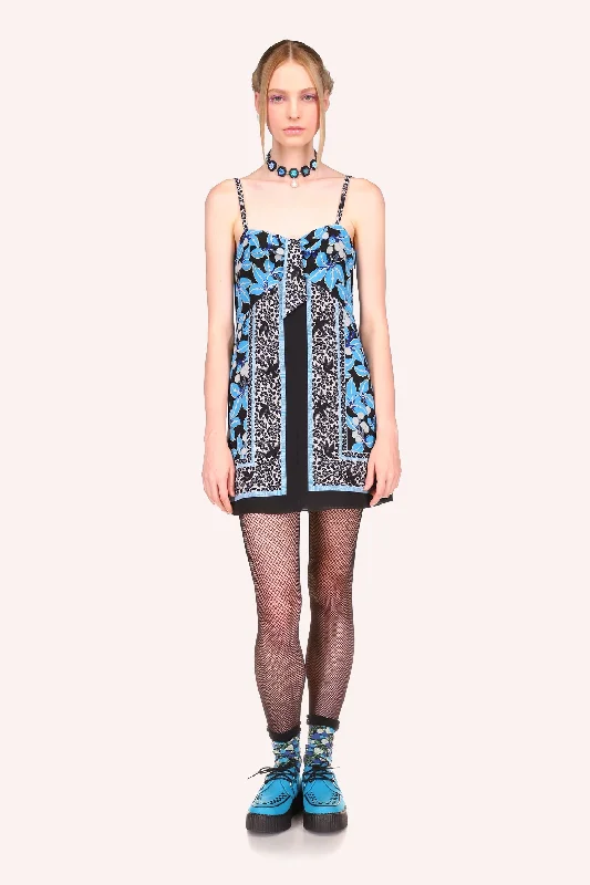 Birds and Berries Slip Dress