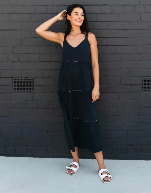 Venice Beach Dress - Navy