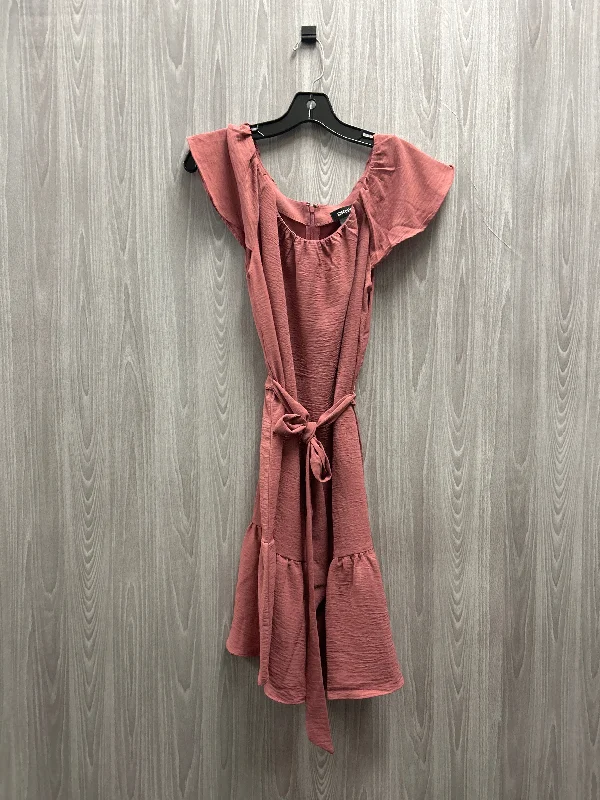 Dress Casual Short By Dkny In Mauve, Size: M
