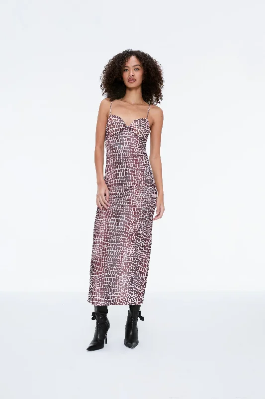 FLORENCE DRESS - LIZARD