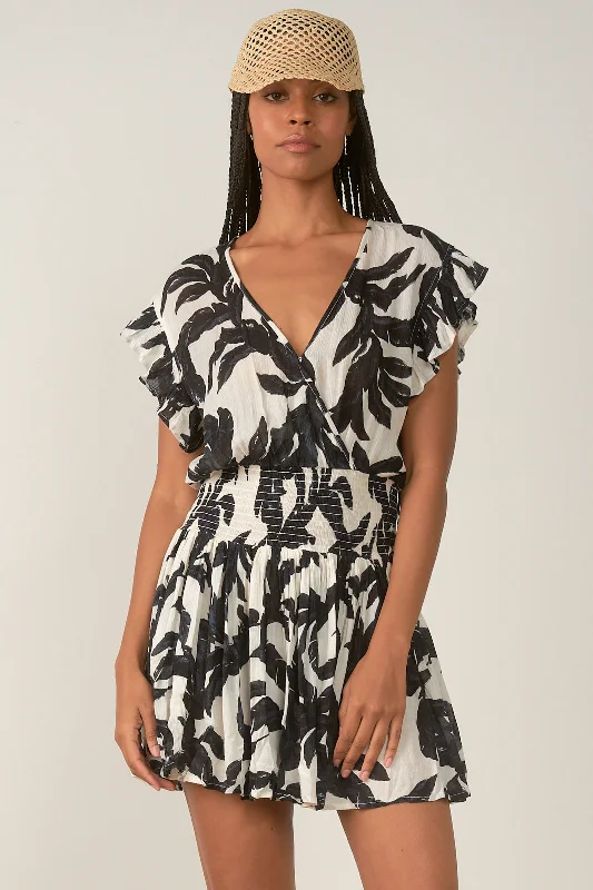 Dress S/S Smock Waist