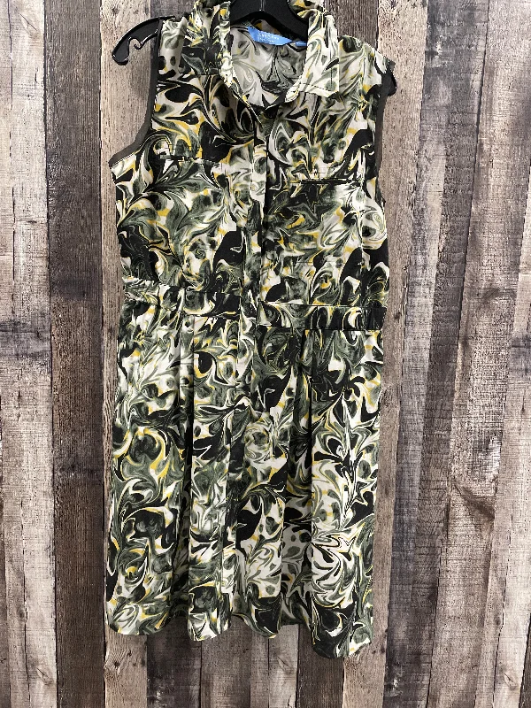 Dress Casual Short By Simply Vera In Multi-colored, Size: L