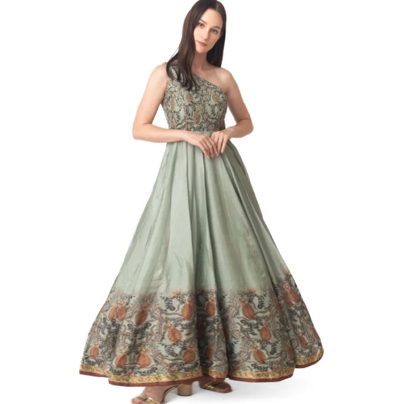 Diana One Shoulder Gown dress
