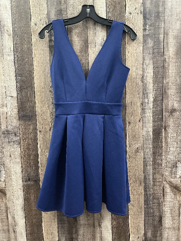 Dress Party Short By Cme In Blue, Size: S