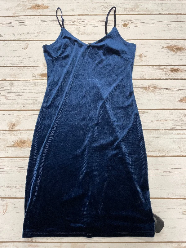 Dress Party Short By Ambiance Apparel In Blue, Size: S