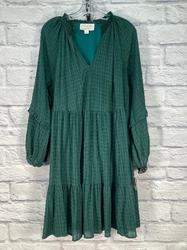 Dress Party Midi By Mare Mare In Green, Size: 1x