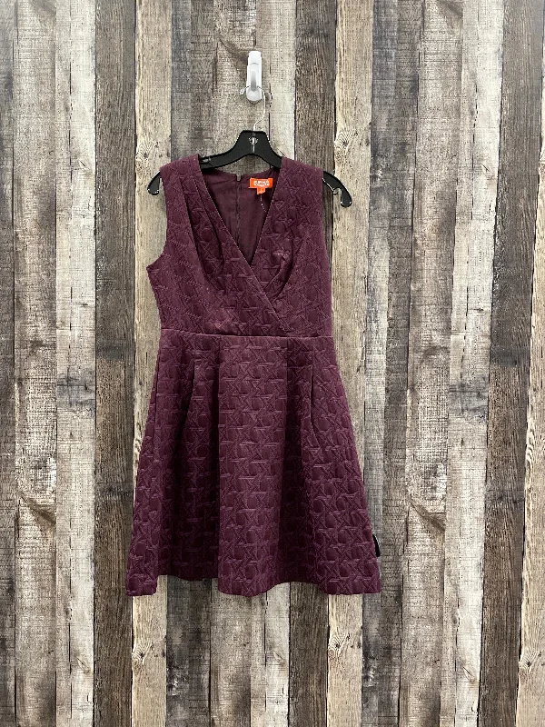 Dress Work By Kirna Zabete In Purple, Size: M