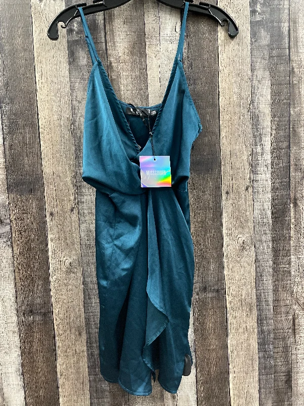 Dress Party Short By Missguided In Teal, Size: Xs