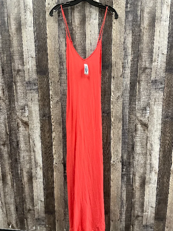 Dress Casual Maxi By Old Navy In Orange, Size: Xl