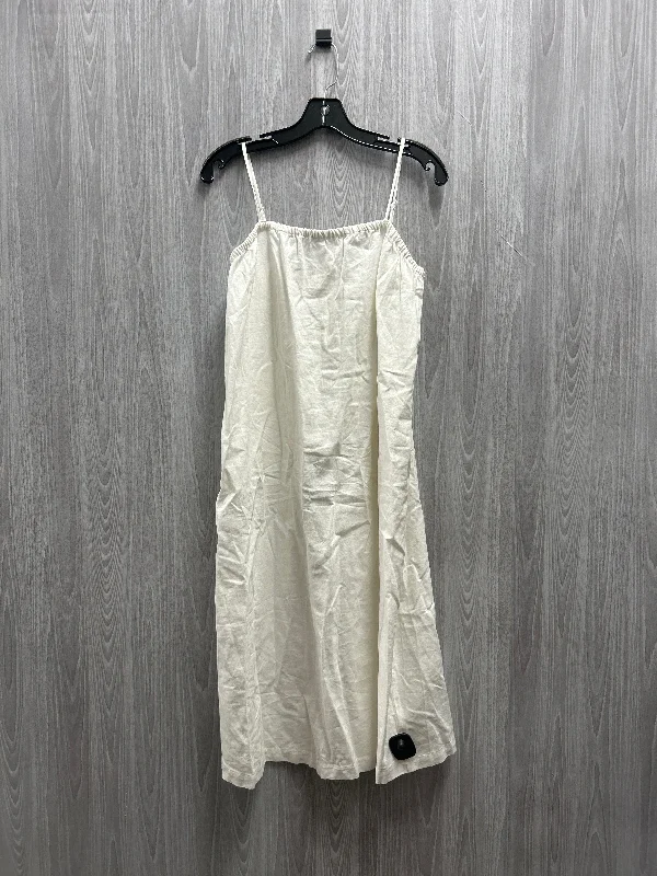 Dress Casual Midi By A New Day In White, Size: S