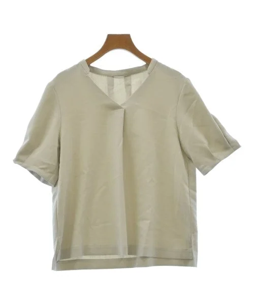 green label relaxing Casual shirts Elegant Draped Short Sleeve