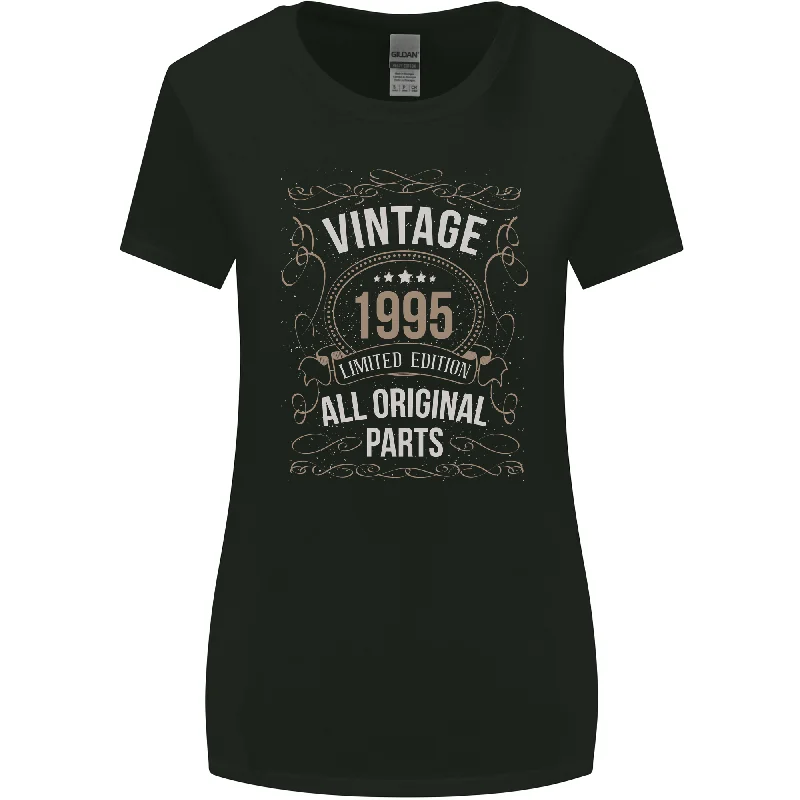 28th Birthday Limited Edition 1995 Womens Wider Cut T-Shirt Fashionable Trendy Casual 28th Birthday Limited Edition 1995 Womens Wider Cut T-Shirt Fashionable Trendy Casual