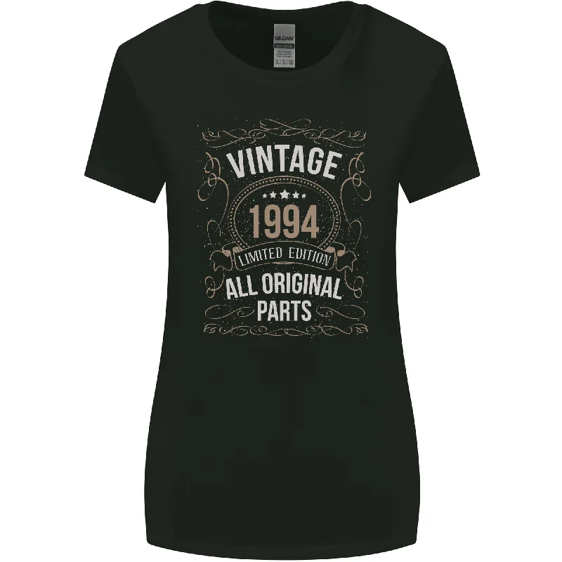 29th Birthday Limited Edition 1994 Womens Wider Cut T-Shirt Spandex Blend Rayon Blend Denim Blend 29th Birthday Limited Edition 1994 Womens Wider Cut T-Shirt Spandex Blend Rayon Blend Denim Blend