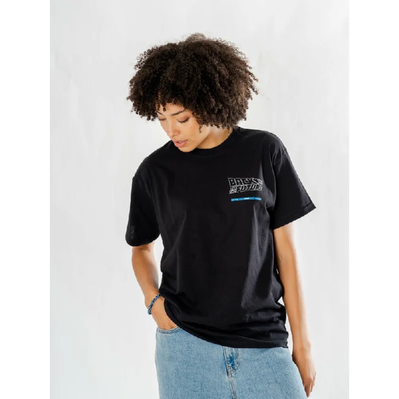 Back To The Future DeLorean Reverse Unisex T-shirt Adult Front Pockets Side Pockets Patch Pockets Back To The Future DeLorean Reverse Unisex T-shirt Adult Front Pockets Side Pockets Patch Pockets