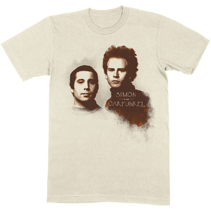Simon & Garfunkel | Official Band T-Shirt | Faces Basic T-Shirt Crew Neck Short Sleeve Simon & Garfunkel | Official Band T-Shirt | Faces Basic T-Shirt Crew Neck Short Sleeve