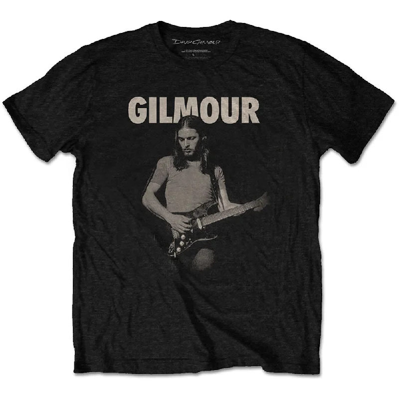 David Gilmour | Official Band T-Shirt | Selector 2nd Position Terry Blend Velvet Blend Canvas Blend David Gilmour | Official Band T-Shirt | Selector 2nd Position Terry Blend Velvet Blend Canvas Blend