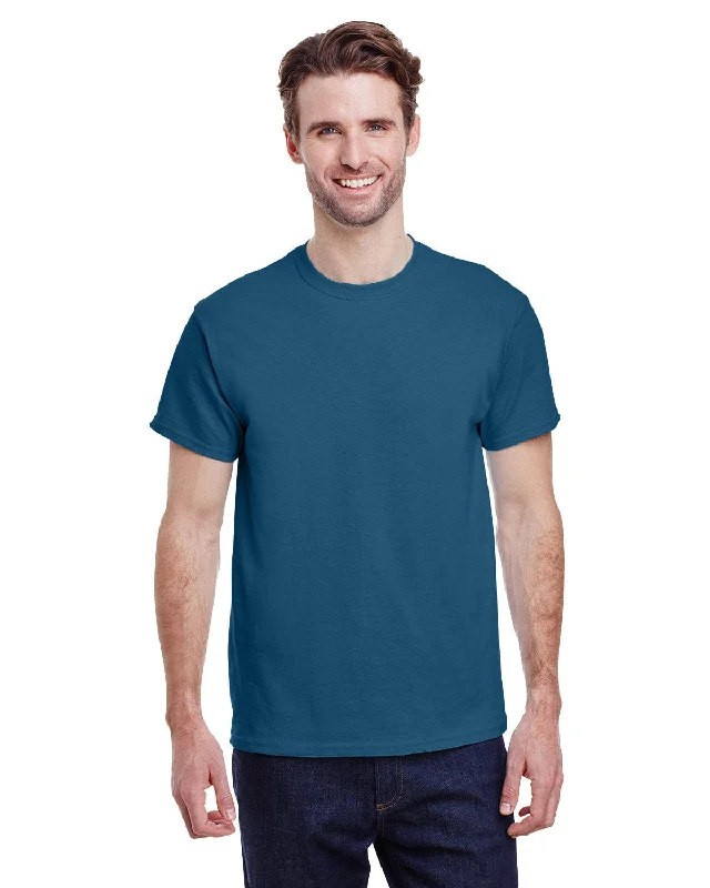 Gildan Heavy Cotton T-Shirt | Indigo Blue Lace Blend Ribbed Blend Corduroy Blend