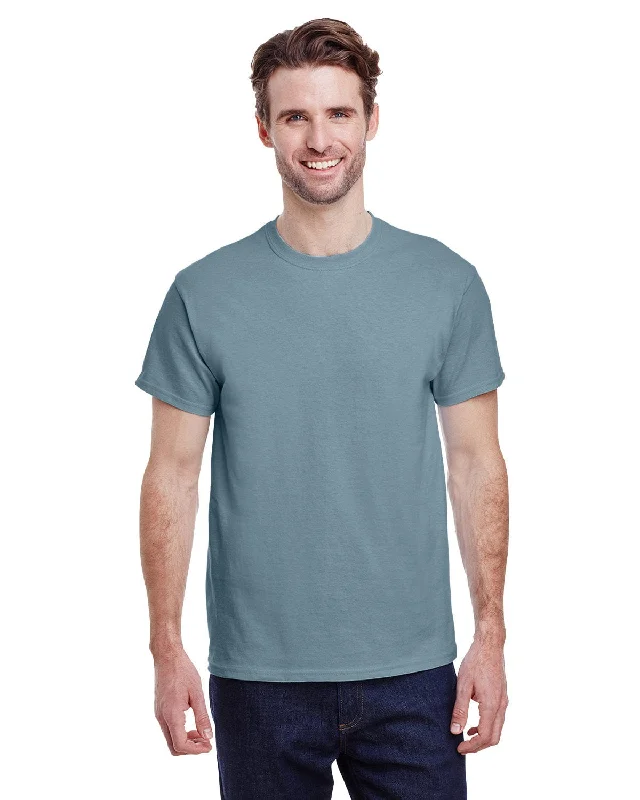 Gildan Ultra Cotton Heavyweight T-Shirt | Stone Blue Casual Formal Business