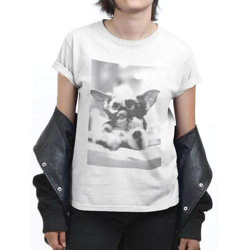 Gremlins Gizmo Photo Unisex T-Shirt Adult Mesh Fabric Canvas Fabric Denim Fabric