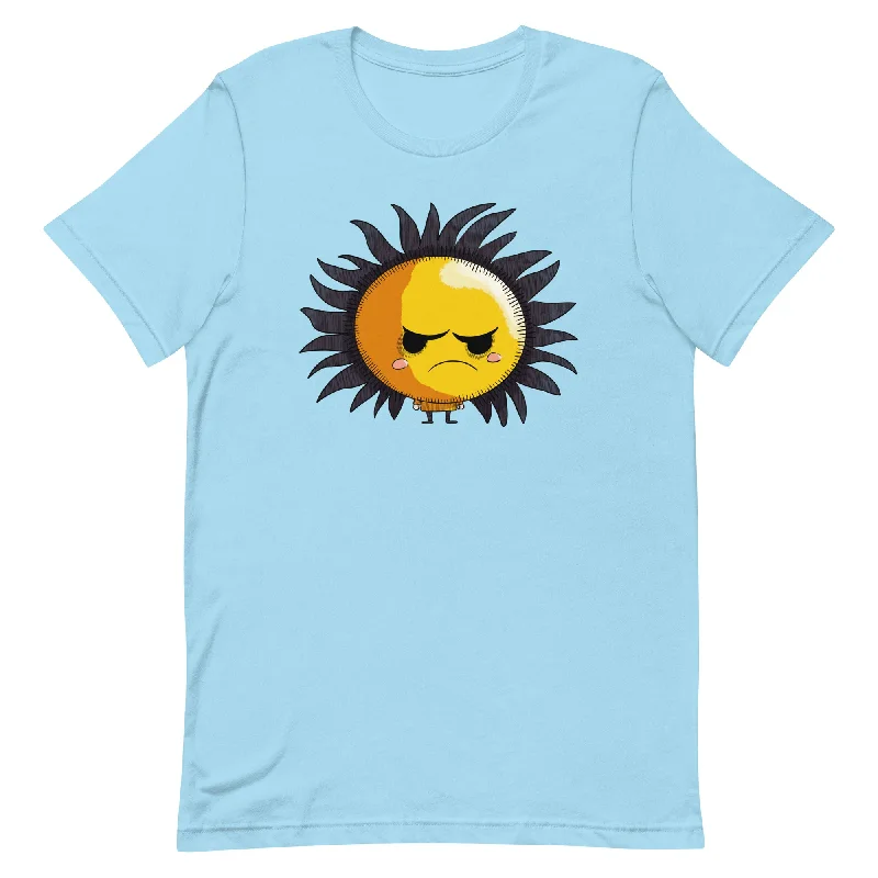 Grumpy Sunshine Unisex t-shirt Hooded Caped Shawl Collar