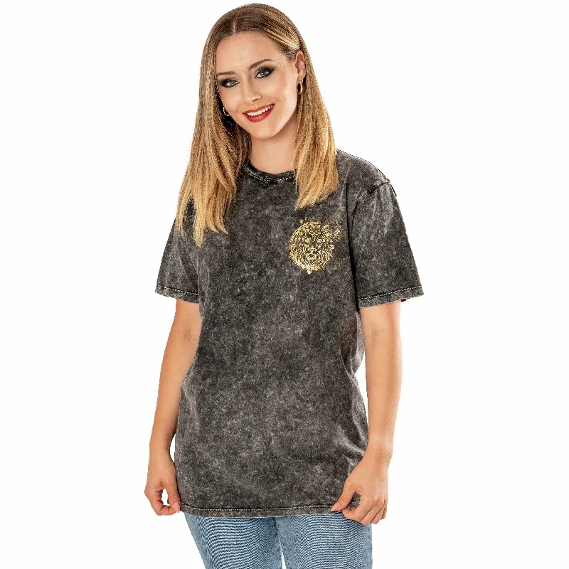 Gryffindor Acid Wash Harry Potter Unisex T-Shirt Adult Mesh Blend Leather Blend Suede Blend Gryffindor Acid Wash Harry Potter Unisex T-Shirt Adult Mesh Blend Leather Blend Suede Blend
