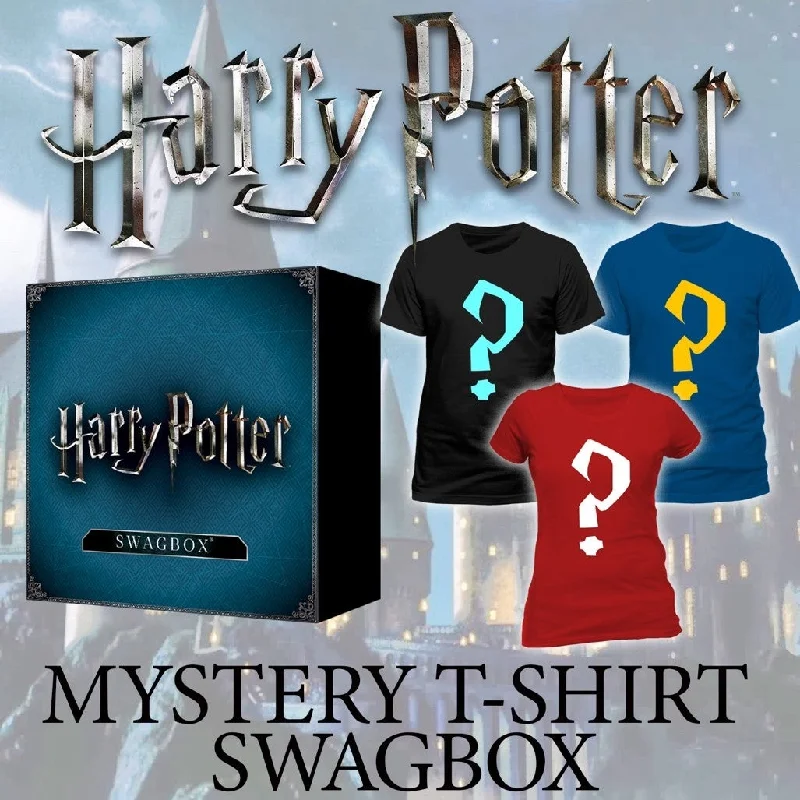 Harry Potter 3 T-Shirts Mystery Box Adult Hooded Caped Shawl Collar