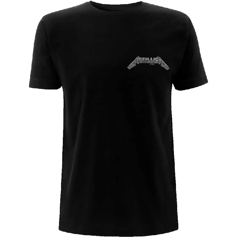 Metallica | Official Band T-Shirt | Nothing Else Matters (Back Print) Fleece Fabric Down Fabric Feather Fabric Metallica | Official Band T-Shirt | Nothing Else Matters (Back Print) Fleece Fabric Down Fabric Feather Fabric
