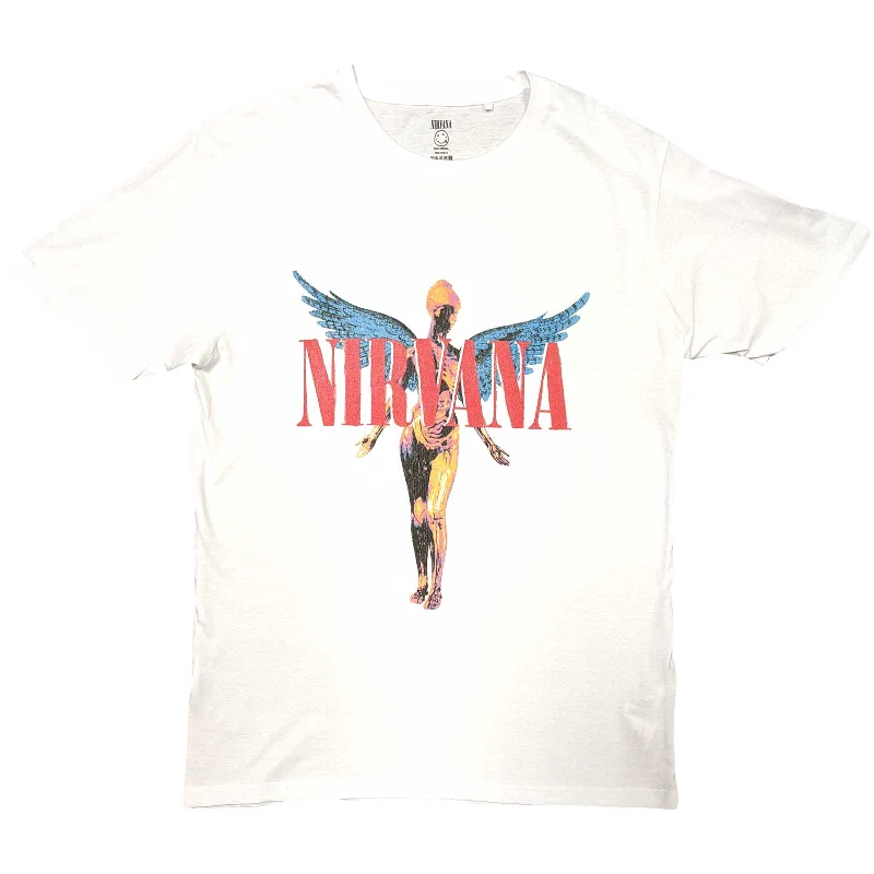 Nirvana | Official Band T-Shirt | Angelic Handmade Hand-knitted Hand-woven