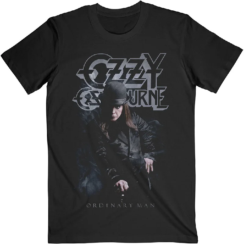 Ozzy Osbourne | Official Band T-Shirt | Ordinary Man Standing Front Pockets Side Pockets Patch Pockets Ozzy Osbourne | Official Band T-Shirt | Ordinary Man Standing Front Pockets Side Pockets Patch Pockets