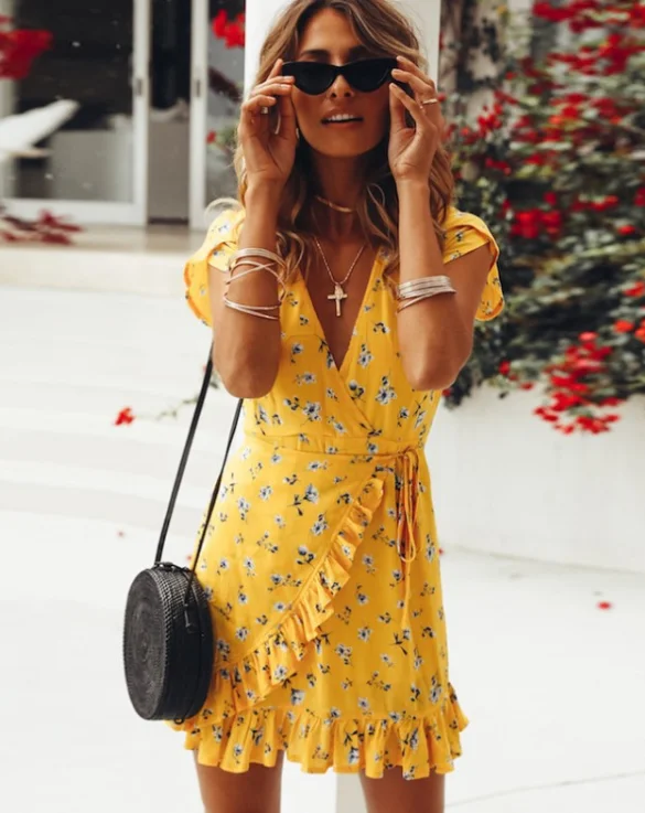 Sexy Summer Bandage Bodycon Evening Party Casual Short Mini Dress Fashionable Summer Mini Dress Sexy Summer Bandage Bodycon Evening Party Casual Short Mini Dress Fashionable Summer Mini Dress