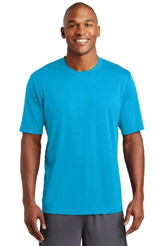 Sport-Tek PosiCharge Tough Tee. ST320 Houndstooth Herringbone Solid