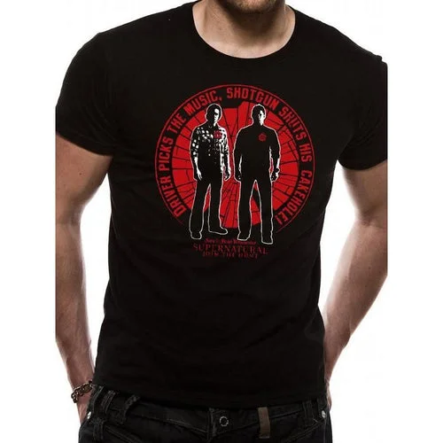 Supernatural Cakehole T-Shirt Adult Mesh Blend Leather Blend Suede Blend