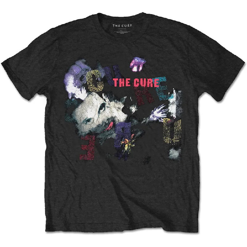 The Cure | Official Band T-Shirt | The Prayer Tour 1989 (Back Print) Nylon Fabric Polyester Fabric Spandex Fabric The Cure | Official Band T-Shirt | The Prayer Tour 1989 (Back Print) Nylon Fabric Polyester Fabric Spandex Fabric