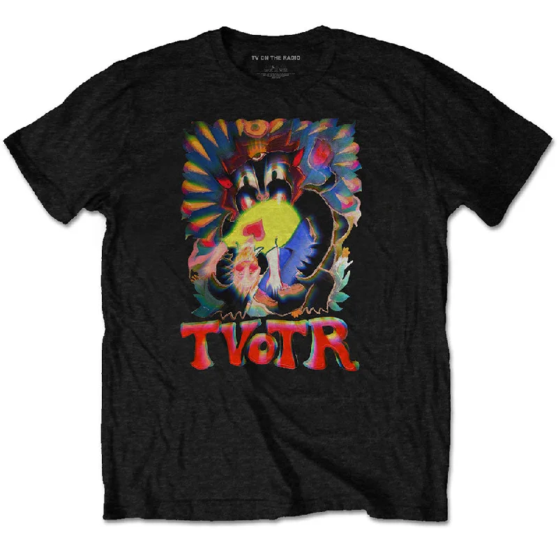 TV On The Radio | Official Band T-Shirt | Psychedelic Iron Safe Non-Iron Wrinkle Free TV On The Radio | Official Band T-Shirt | Psychedelic Iron Safe Non-Iron Wrinkle Free