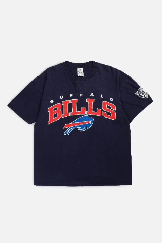 Vintage Buffalo Bills NFL Tee - M Cashmere Blend Cotton Blend Poly Blend