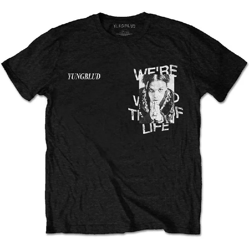 Yungblud | Official Band T-Shirt | Weird Time Of Life (Back Print) Chenille Blend Fleece Blend Nylon Blend Yungblud | Official Band T-Shirt | Weird Time Of Life (Back Print) Chenille Blend Fleece Blend Nylon Blend