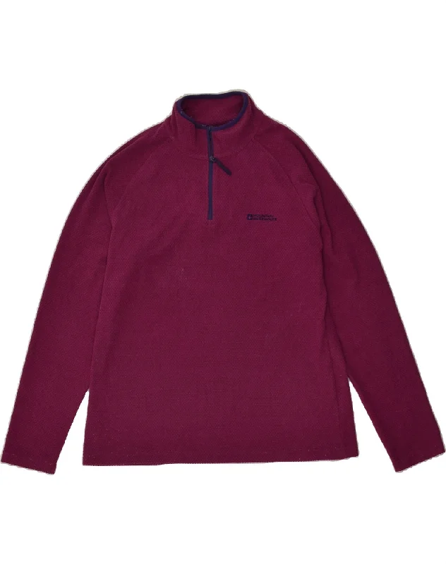 MOUNTAIN WAREHOUSE Womens Zip Neck Sweatshirt Jumper UK 18 XL Purple Hoodie with Thumb Holes Functional Cozy MOUNTAIN WAREHOUSE Womens Zip Neck Sweatshirt Jumper UK 18 XL Purple Hoodie with Thumb Holes Functional Cozy