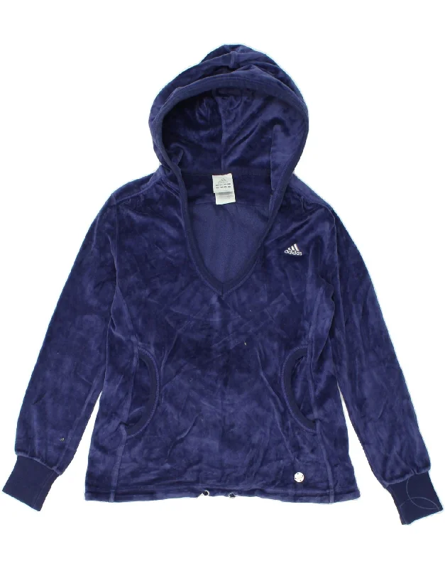 ADIDAS Womens Hoodie Jumper Size 36/38 Small Purple Cotton Hoodie with Elastic Cuffs Stretchable Comfortable ADIDAS Womens Hoodie Jumper Size 36/38 Small Purple Cotton Hoodie with Elastic Cuffs Stretchable Comfortable