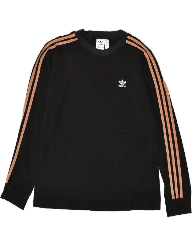 ADIDAS Womens Sweatshirt Jumper UK 14 Medium Black Cotton Hoodie with Mesh Breathable Sporty ADIDAS Womens Sweatshirt Jumper UK 14 Medium Black Cotton Hoodie with Mesh Breathable Sporty