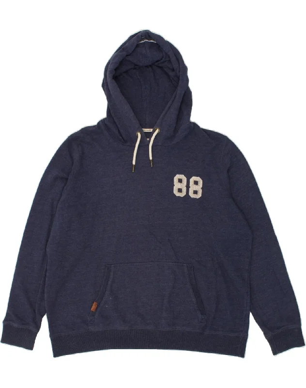 FAT FACE Womens Heritage Graphic Hoodie Jumper UK 18 XL Navy Blue Cotton Hoodie with Bell Sleeves Flared Feminine FAT FACE Womens Heritage Graphic Hoodie Jumper UK 18 XL Navy Blue Cotton Hoodie with Bell Sleeves Flared Feminine