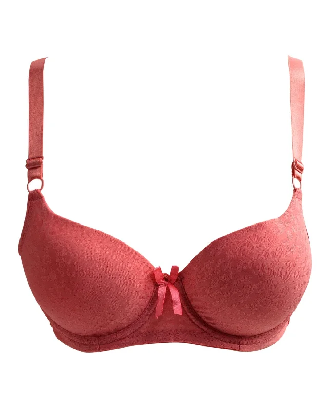 Sofra Animal Print Bra Comfort Fit Bralette